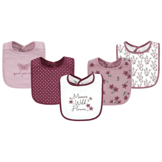Hudson Baby Pack of 5 Bibs Bib Dreamer, One Size