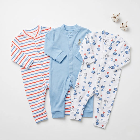 Carter's Newborn Romper Pack of 3 | 0-9M