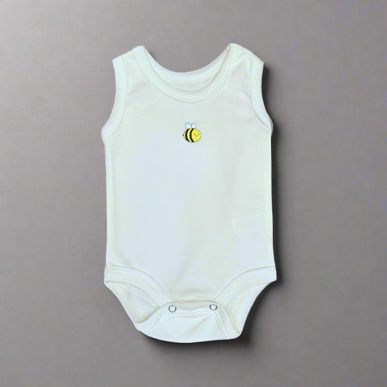 Pack of 5 Carter's Sleeveless Summer Bodysuit for Baby Girls/Boys - Soft Cotton