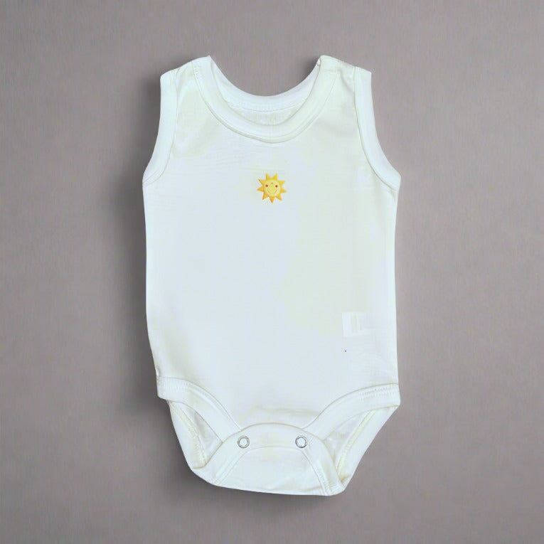 Pack of 5 Carter's Sleeveless Summer Bodysuit for Baby Girls/Boys - Soft Cotton