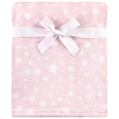 Hudson Baby Plush Blanket with Security Blanket - Star Girl Theme