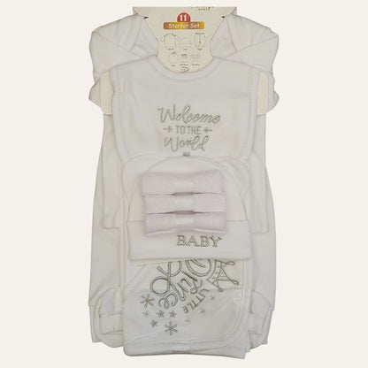 Newborn Baby Essentials: Welcome to the World Little Princess 11 pcs Starter Set