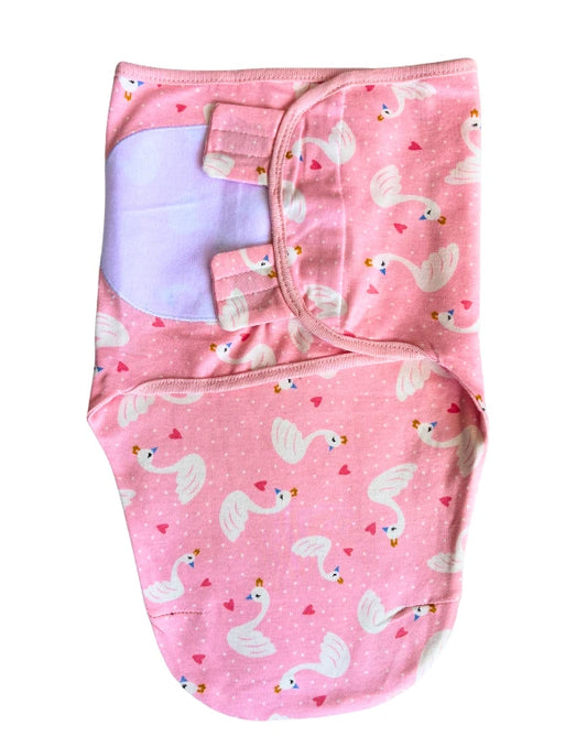 Pink Baby Girl Summer Cotton Swaddle