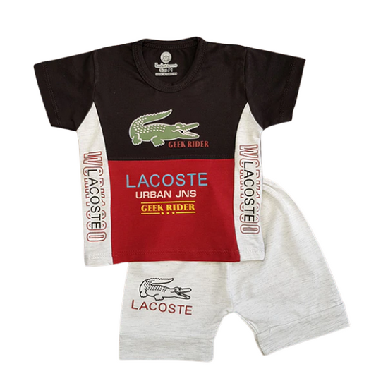 Toddler Boy Cotton Summer Shirt & Shorts Set