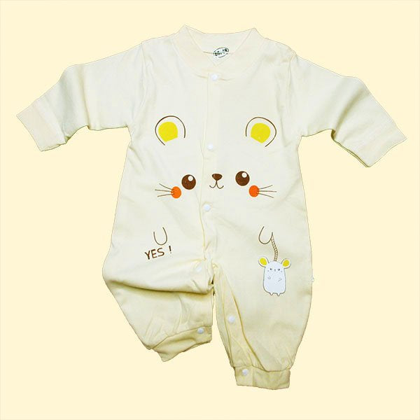 Kitty Face Baby Romper