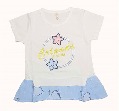 Moon girl Star embroidered Summer dress