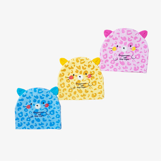 Cute Cheeta Printed Kitty Cap