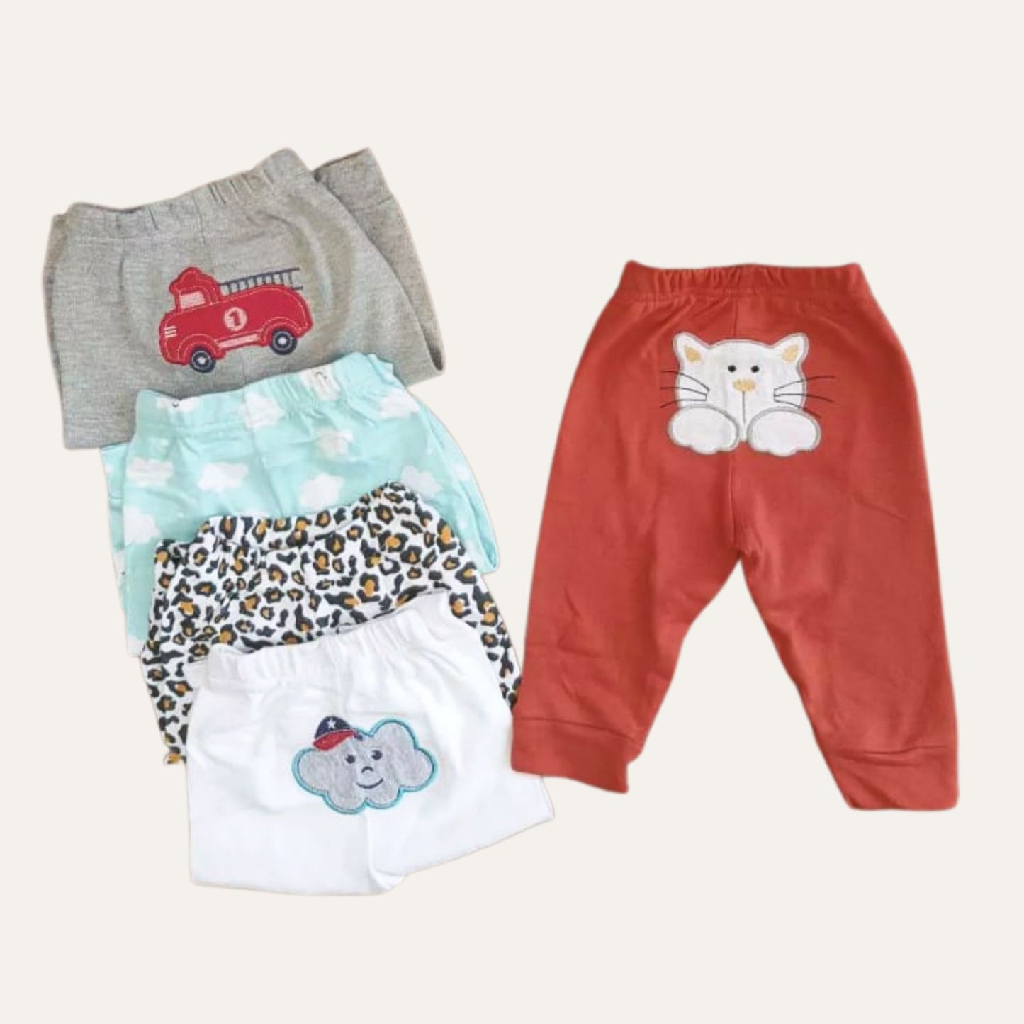 Adorable and Durable Cat-themed Trousers for Boys and Girls