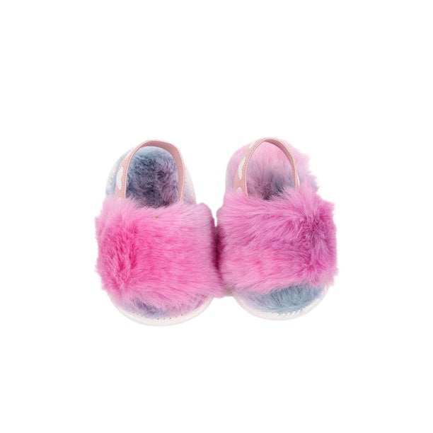 Stylish and Comfortable Plush Sandals for Babies
