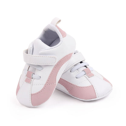 Luxury Baby Shoes for Newborn Girls and Boys - Soft Sole Anti-Slip Pu Leather Sneakers