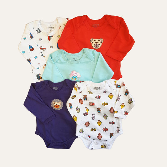 Get the Ultimate Comfort with Carter's Pack of 5 Bodysuits