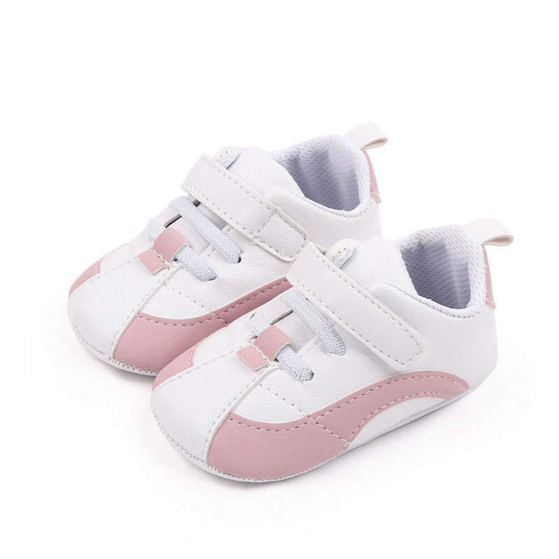 Luxury Baby Shoes for Newborn Girls and Boys - Soft Sole Anti-Slip Pu Leather Sneakers