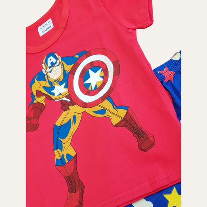 Boys 3 Pack Avengers T-Shirts Kids Captain America Hulk Iron man Dress Up Tops e Boys 3 Pack Avengers T-Shirts Kids Captain America Hulk Iron man Dress Up Tops e