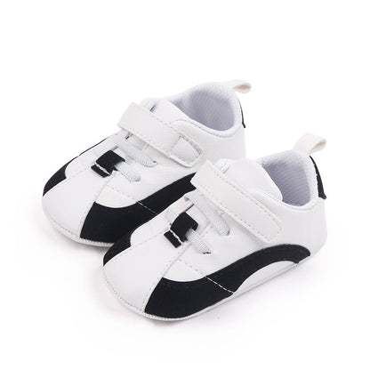 Luxury Baby Shoes for Newborn Girls and Boys - Soft Sole Anti-Slip Pu Leather Sneakers