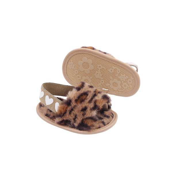 Keep Your Baby's Feet Comfy with Plush Sandals