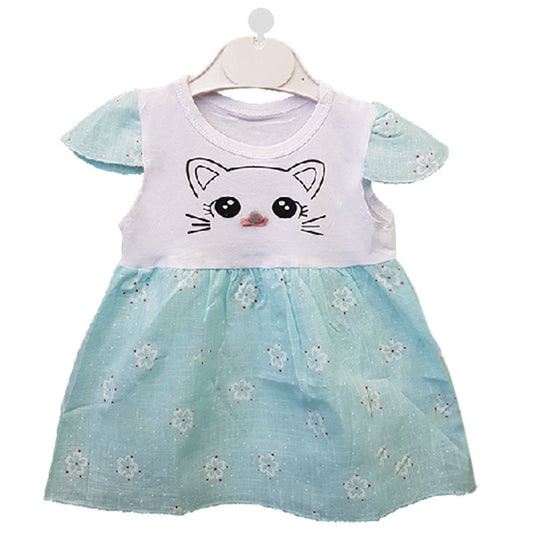 Cute Kitty Summer Frock
